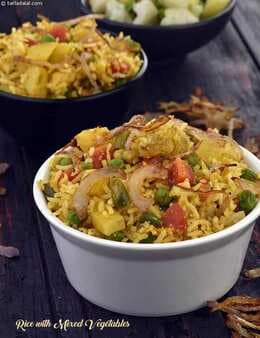 Rice With Mixed Vegetables