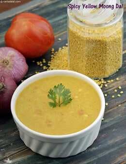 Spicy Yellow Moong Dal