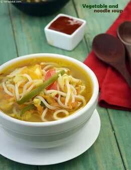 Vegetable And Noodle Soup