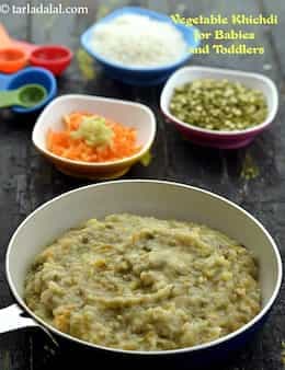 Vegetable Khichdi For Babies And Toddlers