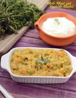 Whole Wheat And Vegetable Khichdi
