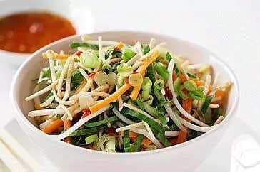 Asian-Style Slaw With Soy And Chilli Dressing