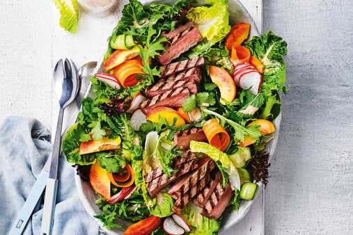 BBQ Steak Salad With Thai Vinaigrette