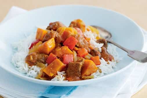 Beef And Pumpkin Curry