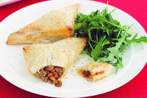 Beef And Vegetable Triangles