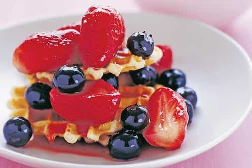 Berry Belgian Waffles