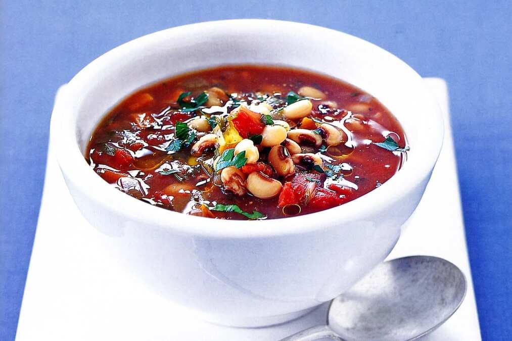 Black-Eye Bean And Vegetable Soup