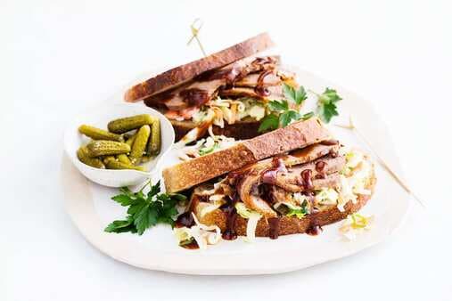 Braised Brisket Sandwich Platter