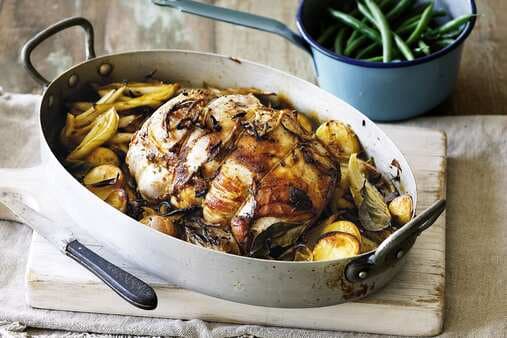 Braised Pork With Fennel And Potato