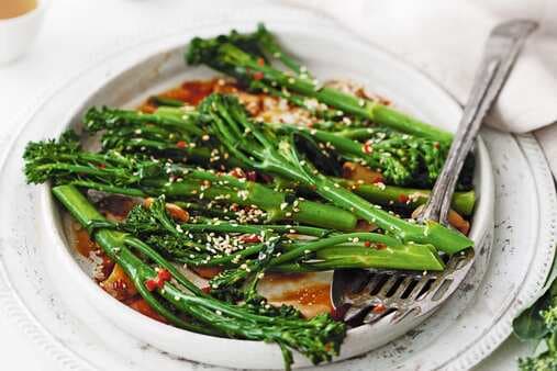 Broccolini With Garlic And Sesame