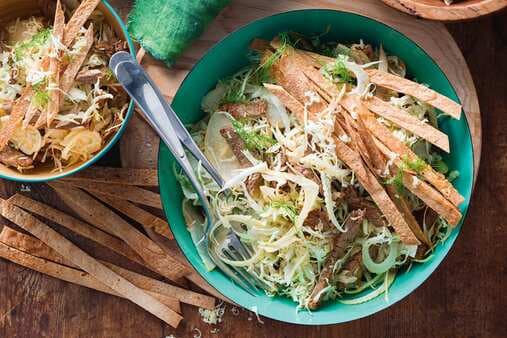 Cabbage Fennel And Mexican Spiced Beef Salad