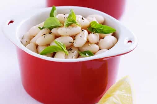 Cannellini Beans With Basil