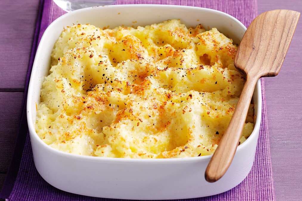Cauliflower Potato And Parmesan Mash