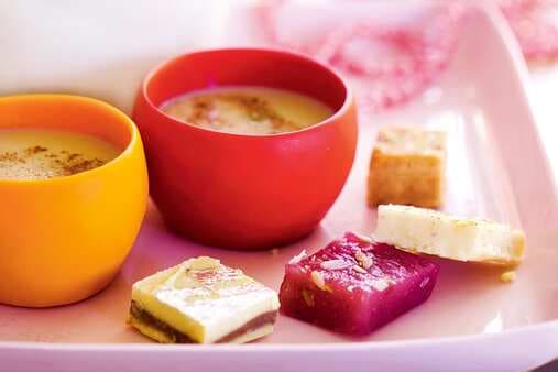 Chai With Indian Sweets