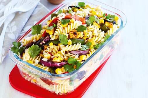 Chargrilled Vegetable And Chilli Pasta Salad
