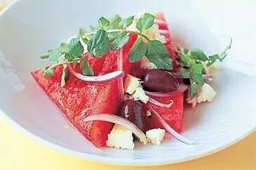 Chargrilled Watermelon And Feta Salad