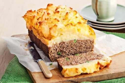 Cheesy Mash-Topped Meatloaf