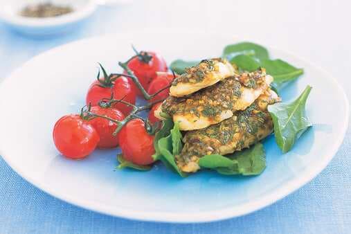 Chermoula Fish Fillets With Roast Tomatoes
