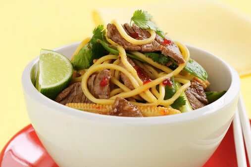 Chilli Beef And Noodles