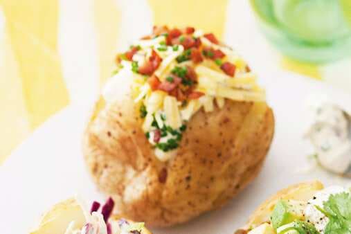 Classic Bacon And Sour Cream Jacket Potatoes