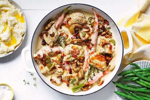 Creamy French-Style Chicken With Bacon