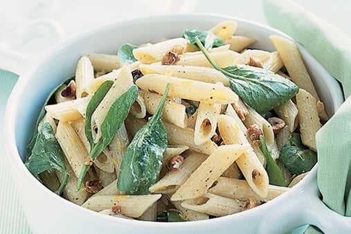 Creamy Penne With Spinach