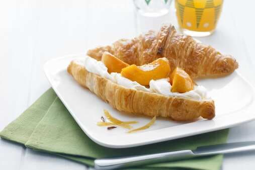 Croissants With Apricot Compote