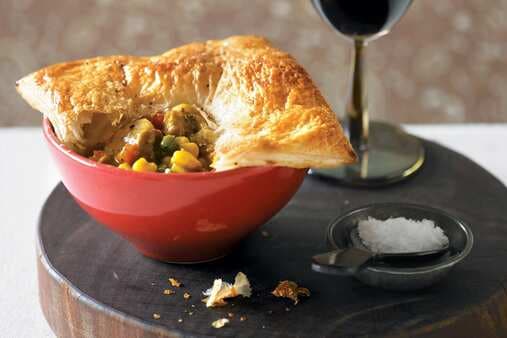 Curry Chicken And Vegetable Pie