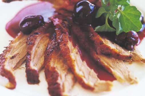 Duck Breast With Plum Sauce