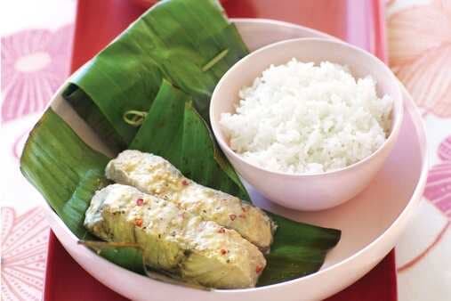 Fish Parcels With Thai Paste
