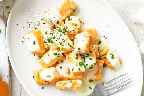Four-Cheese Sweet Potato Gnocchi