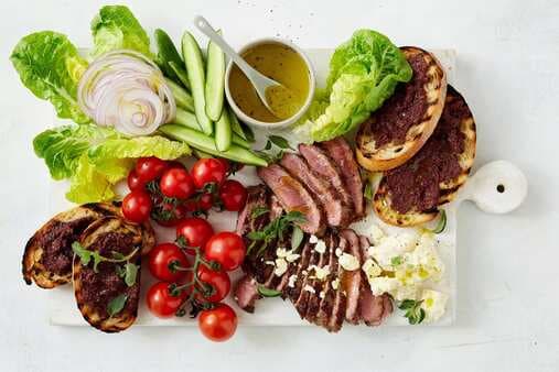 Greek Lamb Salad Platter