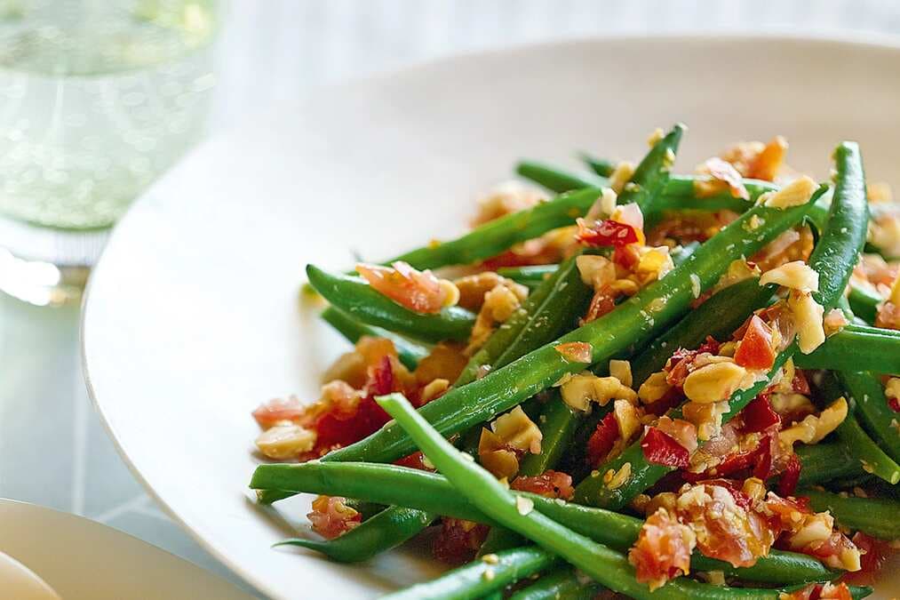 Green Bean Salad With Spicy Thai Dressing