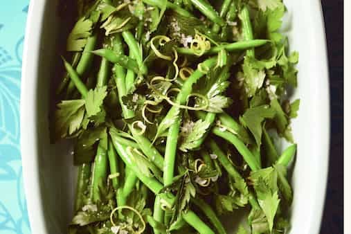 Green Beans With Parsley And Lemon