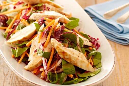 Grilled Chicken Salad With Italian Dressing