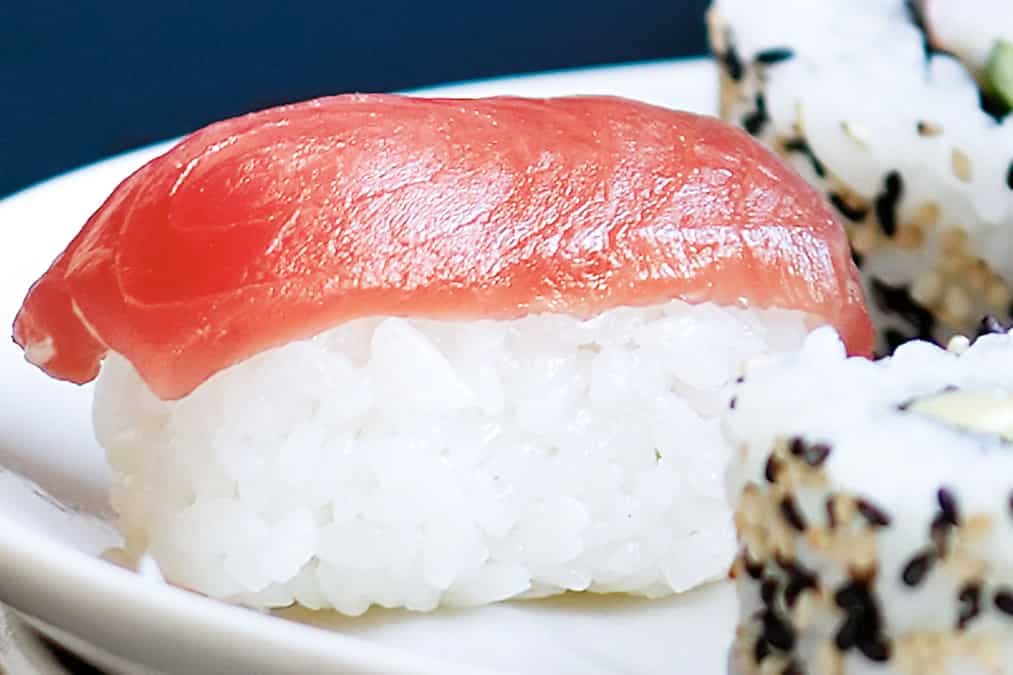 Hand-Moulded Tuna Sushi