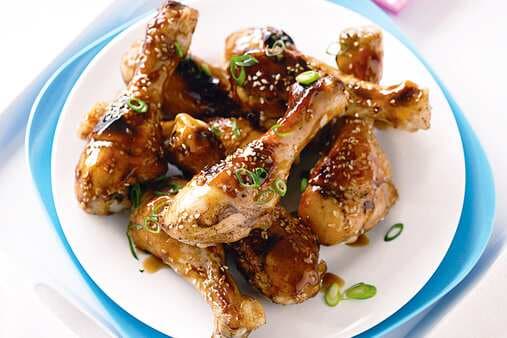 Honey And Five Spice Chicken Legs