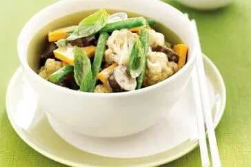 Hot Green Vegetable Curry