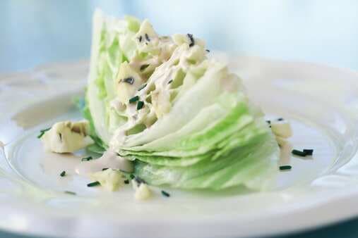 Iceberg Wedges With Blue Cheese Dressing