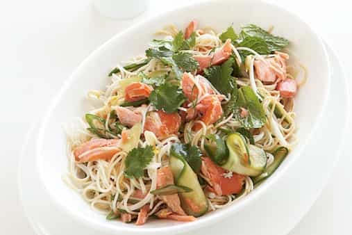 Japanese Noodles With Smoked Ocean Trout