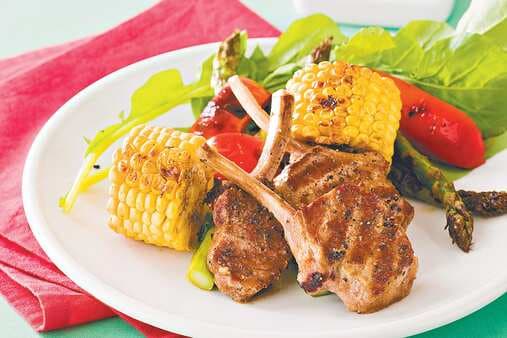 Lamb And Grilled Vegetable Salad