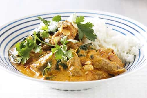 Lamb And Spinach Curry