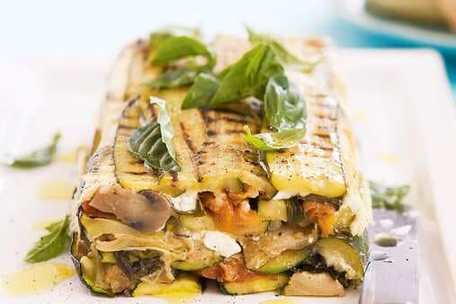 Layered Chargrilled Vegetable Terrine