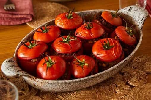 Lebanese Stuffed Tomatoes