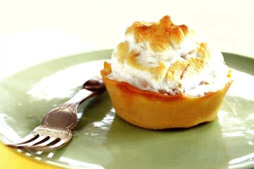 Lime And Coconut Meringue Tarts