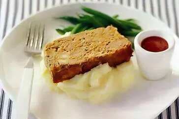 Meatloaf With Mashed Potato