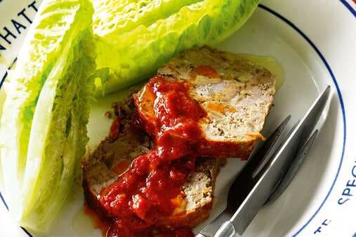 Meatloaf With Tomato And Pancetta Sauce