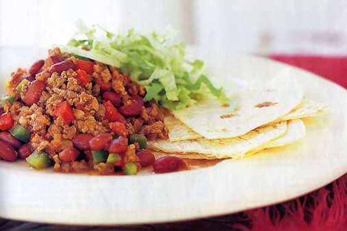 Mexican Chilli Beef With Tortillas