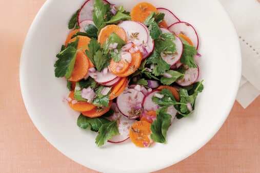 Middle Eastern Carrot & Radish Salad