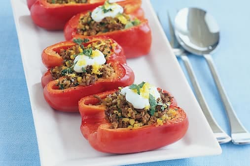 Middle Eastern Stuffed Capsicums